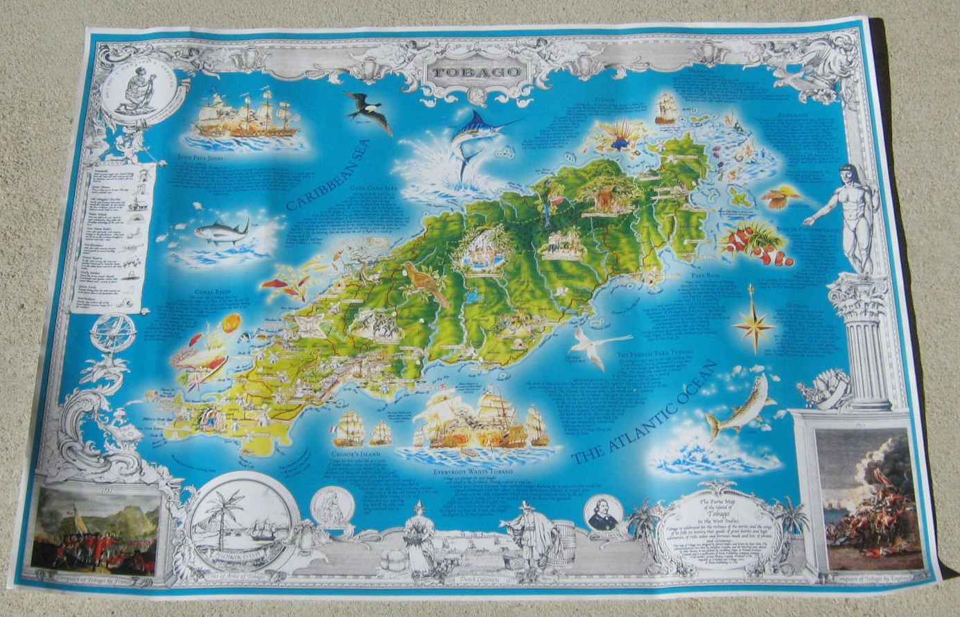 Tobago Map